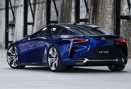 ليكزوس تكشف عن سيارة LF-LC Blue الرياضية